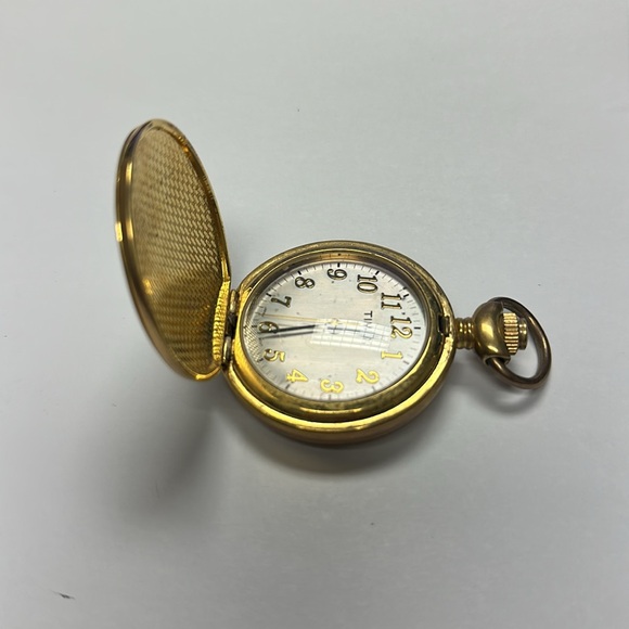 Times pocket watch. This item is used. Works great. - Picture 4 of 4
